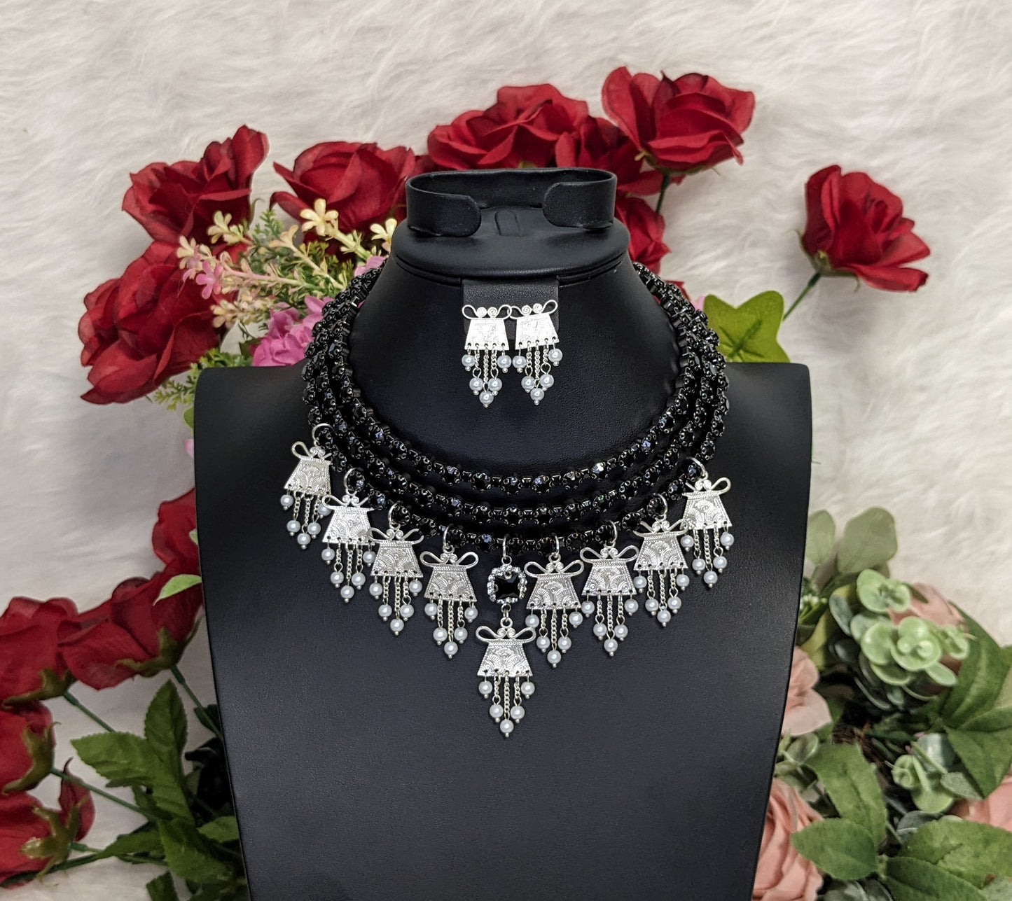RSN040 Rhinestone Necklace