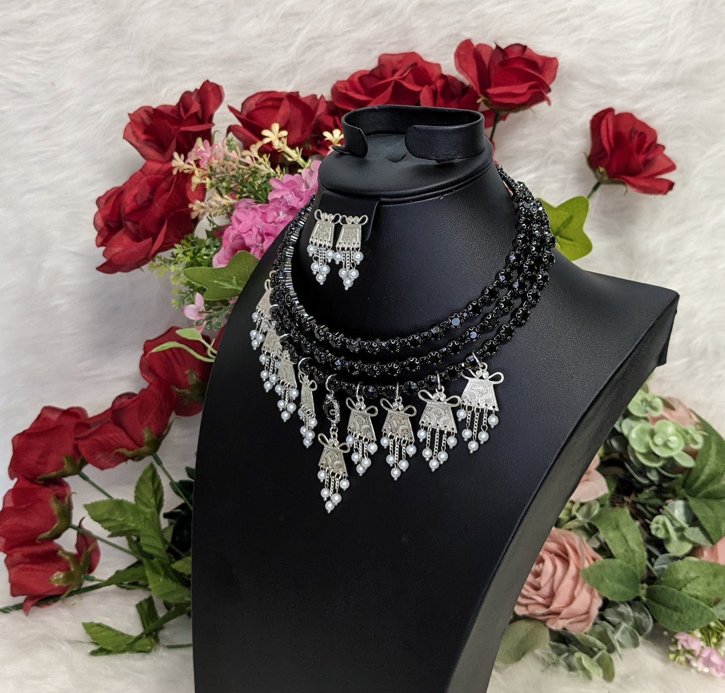RSN040 Rhinestone Necklace