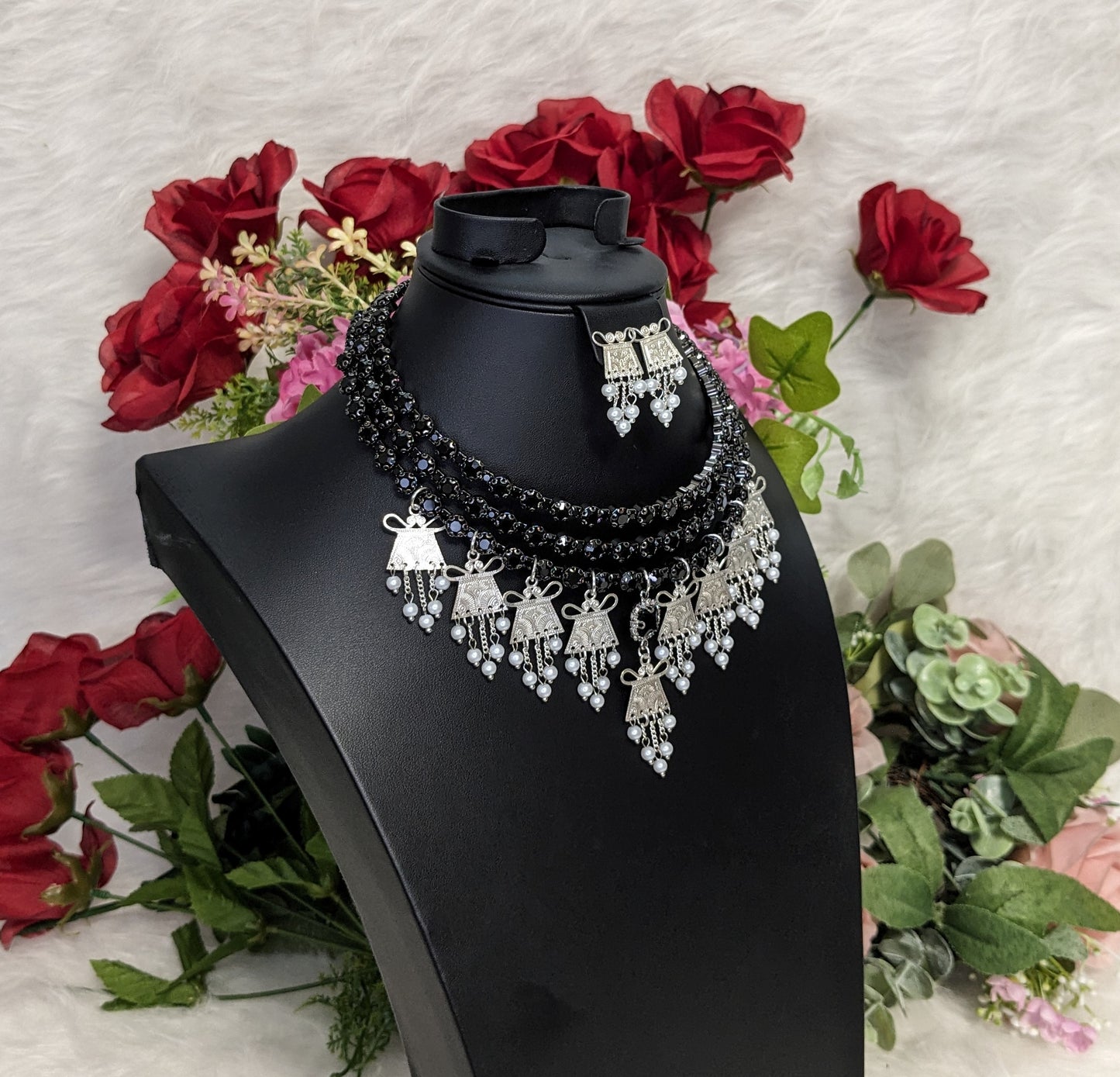 RSN040 Rhinestone Necklace
