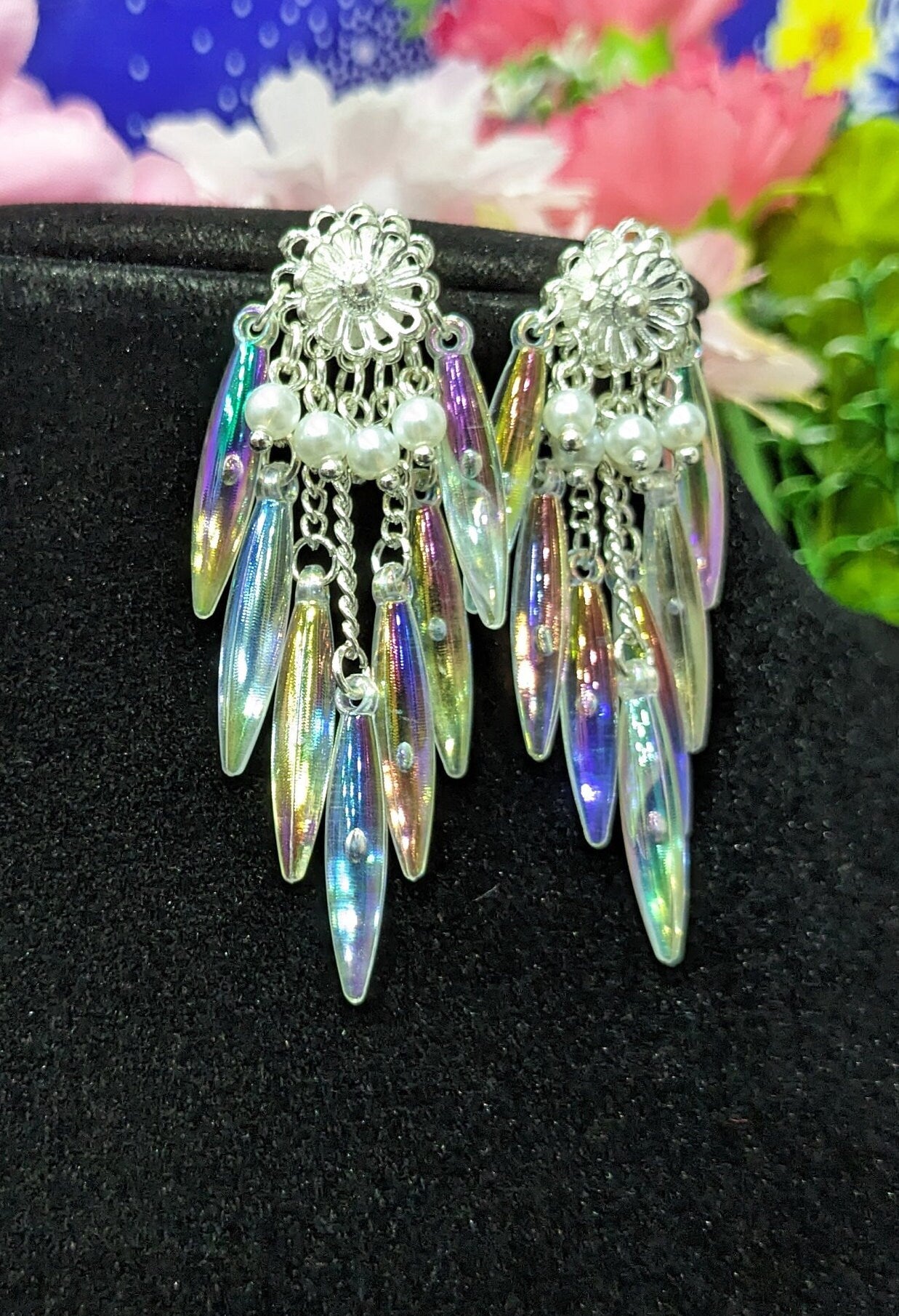 Bloom and Shine Fringe Earrings