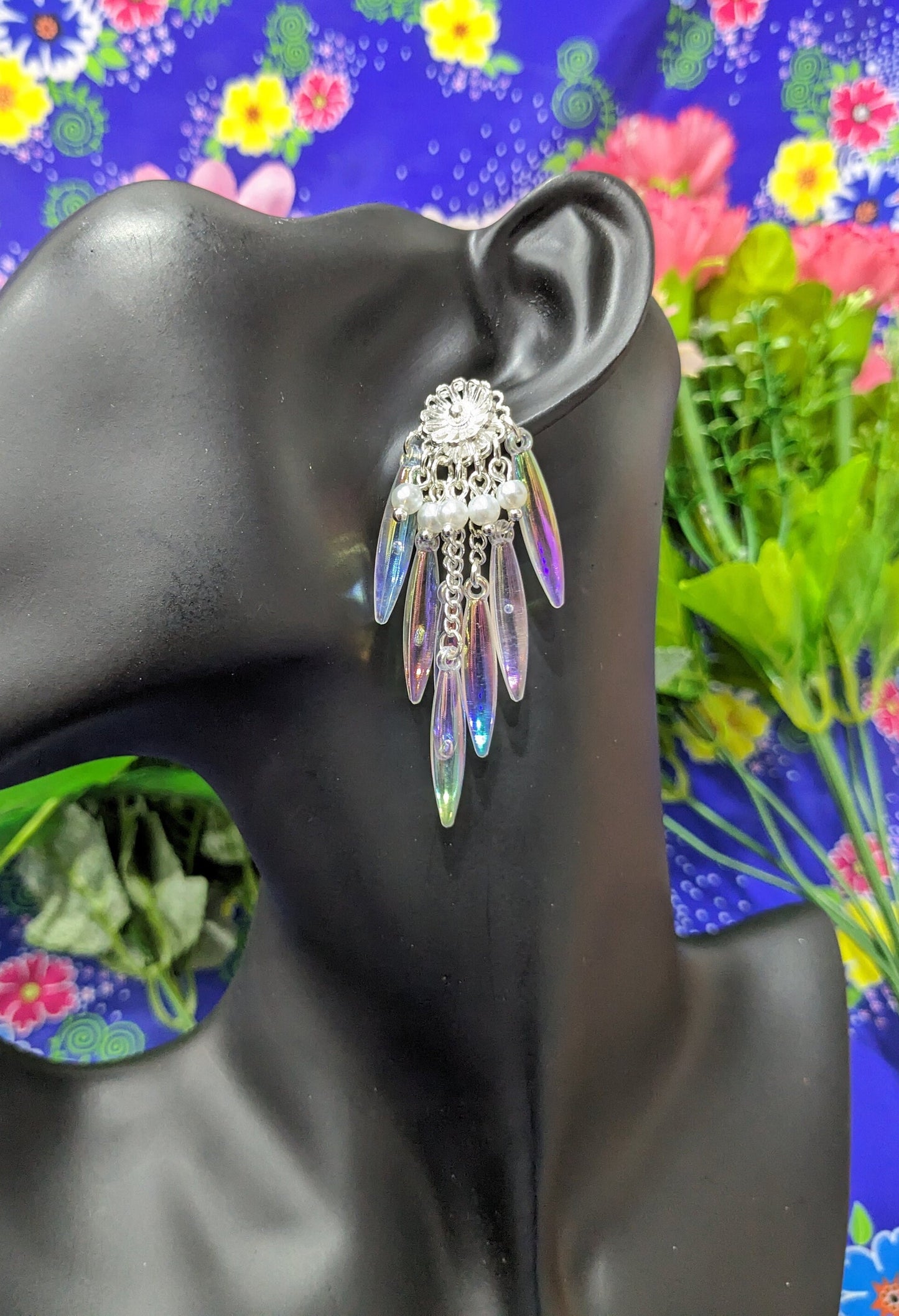 Bloom and Shine Fringe Earrings