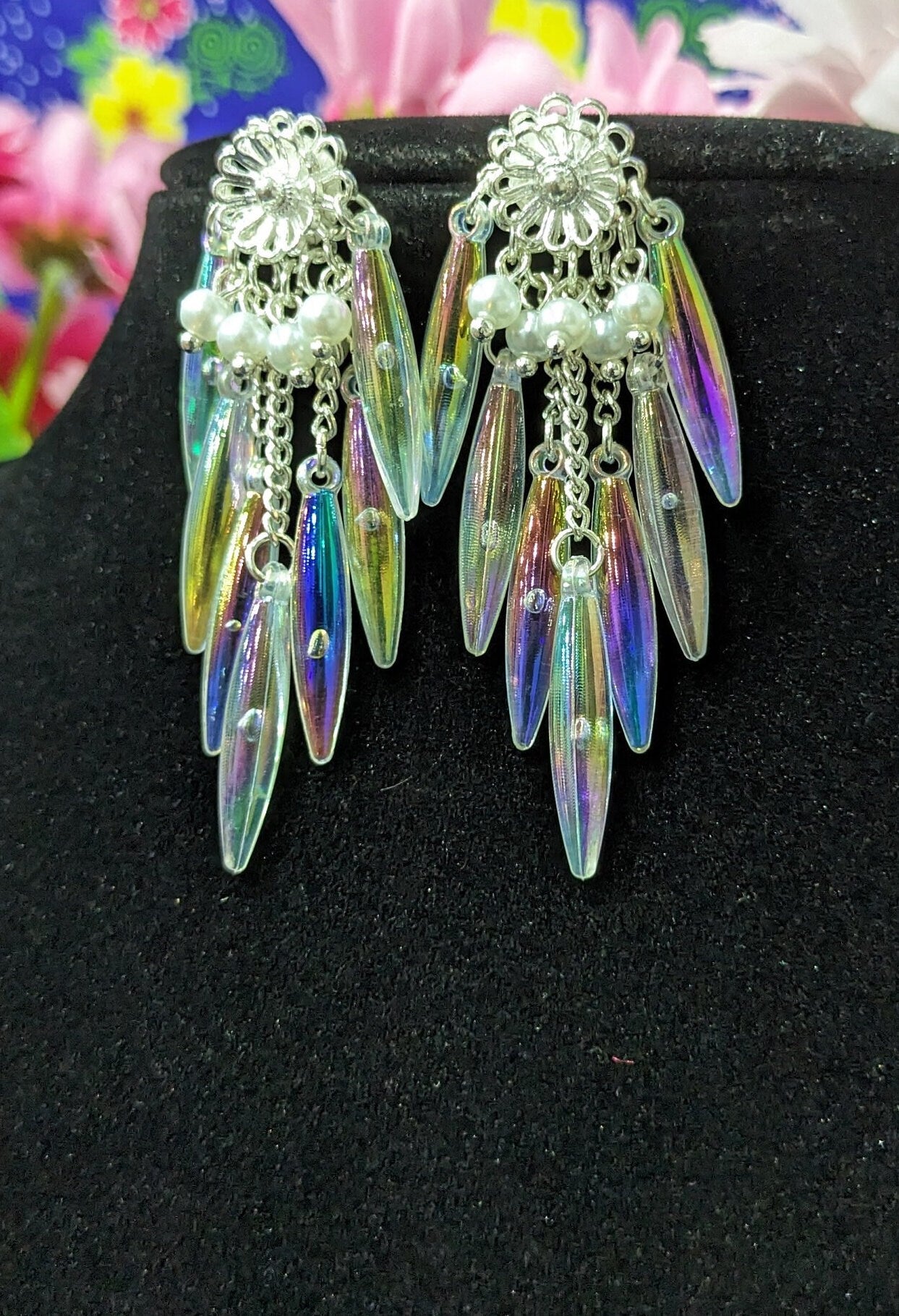 Bloom and Shine Fringe Earrings