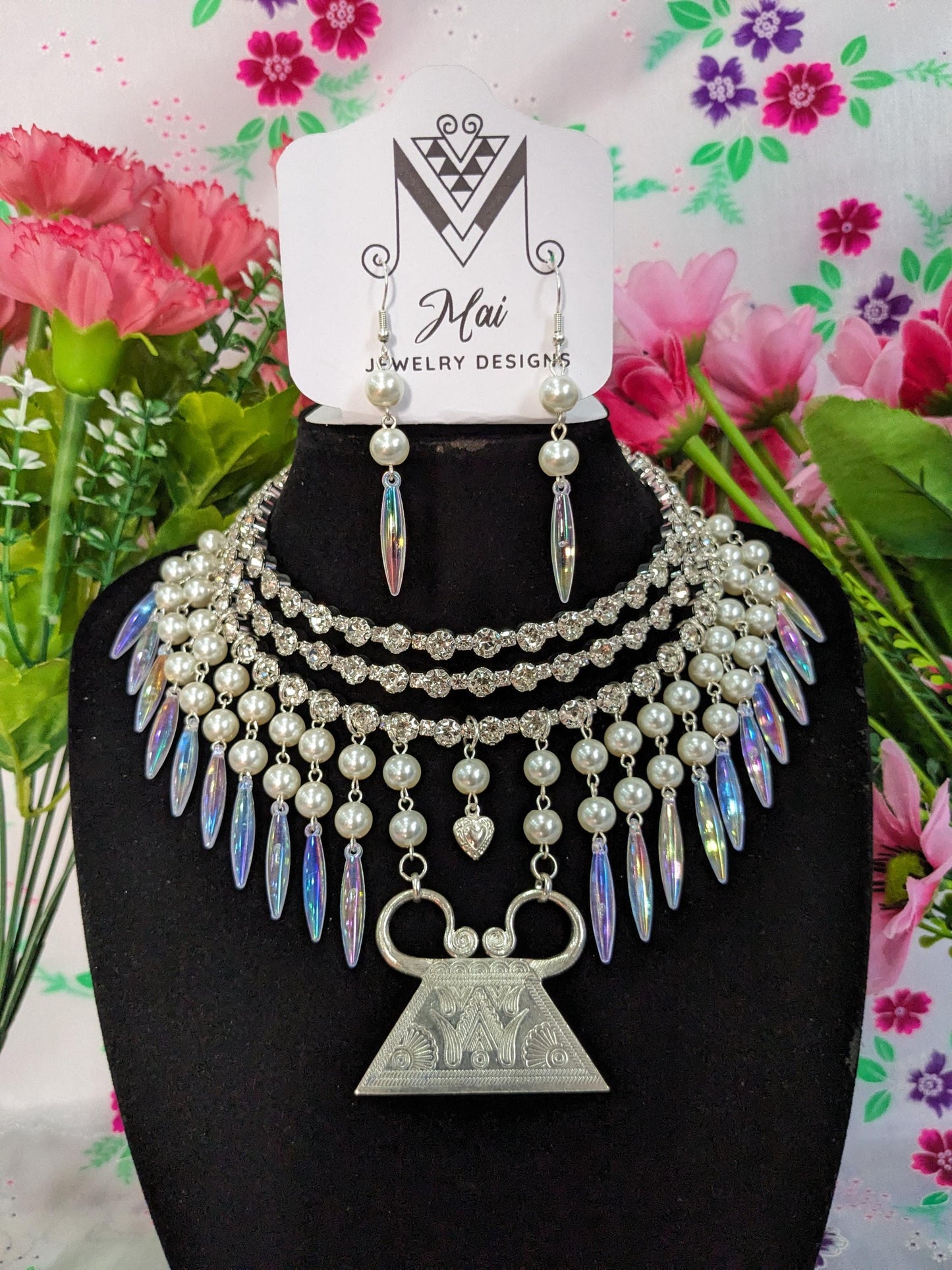 RHINESTONE CHOKER RSN188