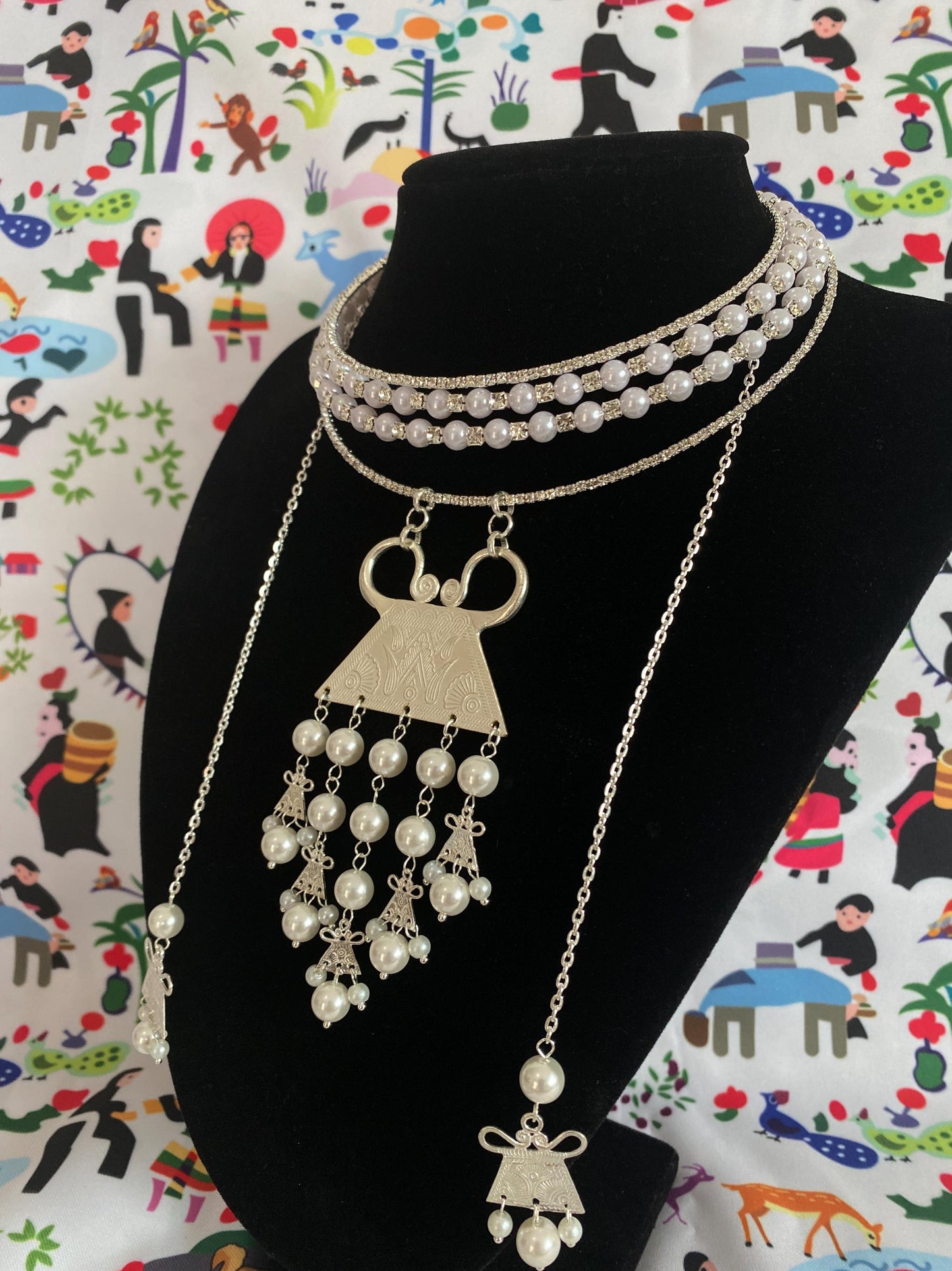 Rhinestone Choker RSN431