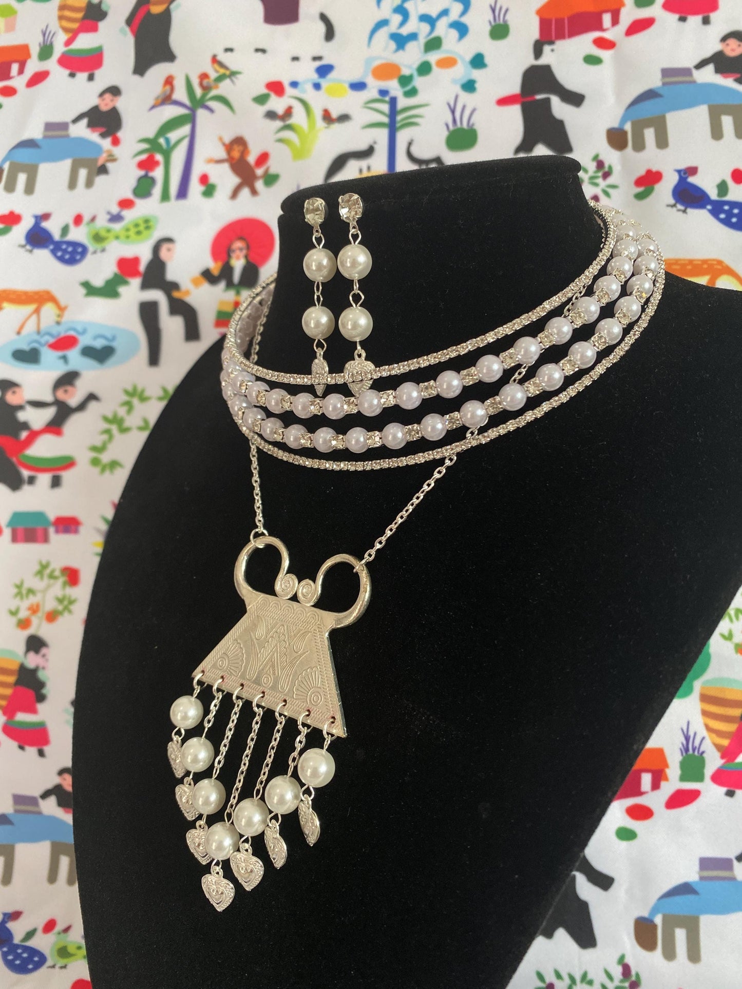 Rhinestone Choker RSN432