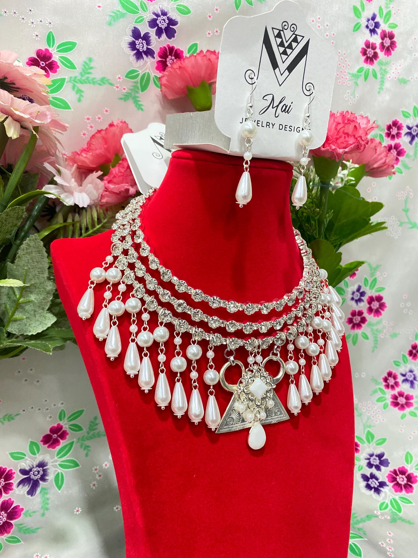 Rhinestone Choker RSN0824005