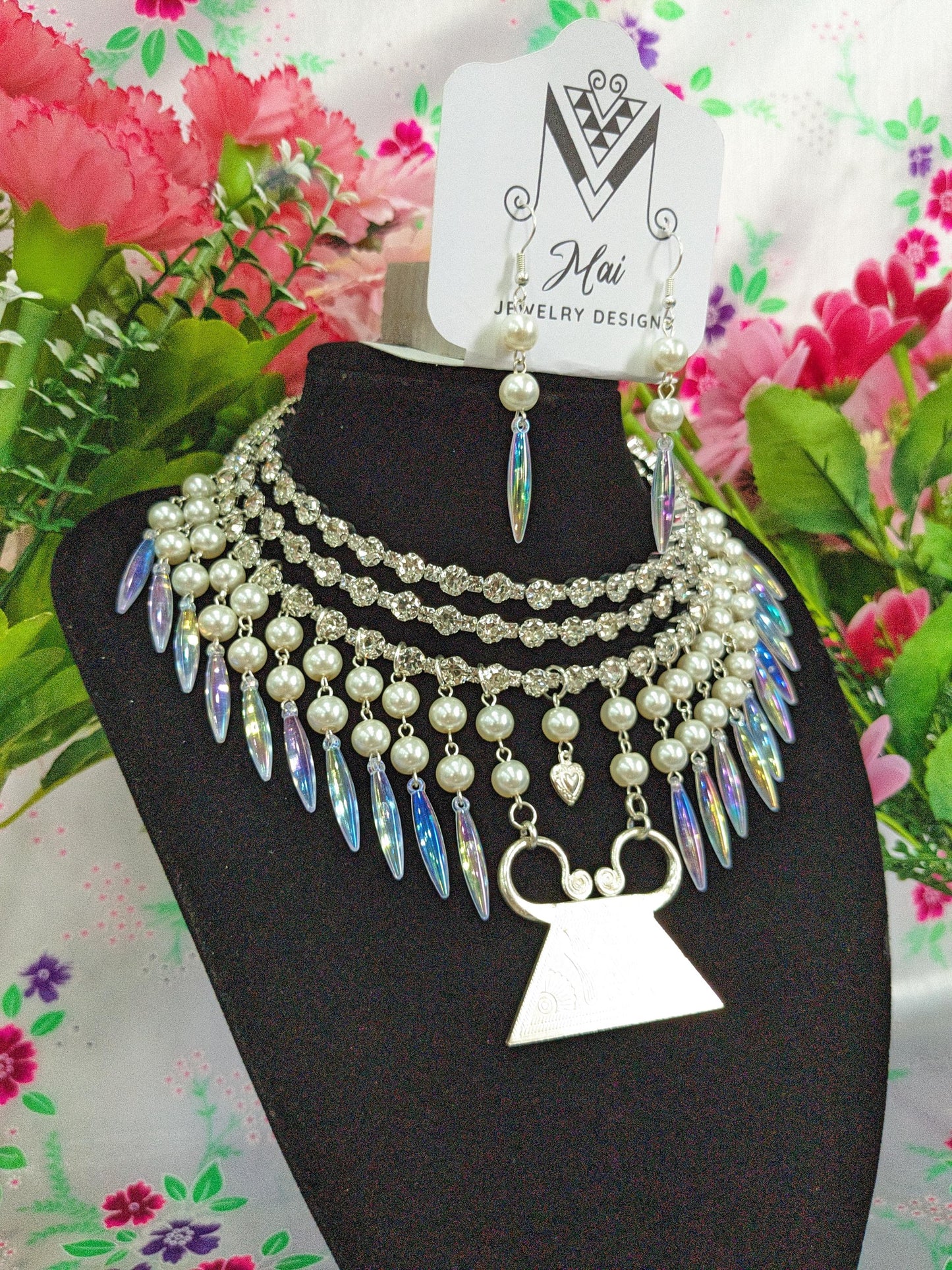 RHINESTONE CHOKER RSN188