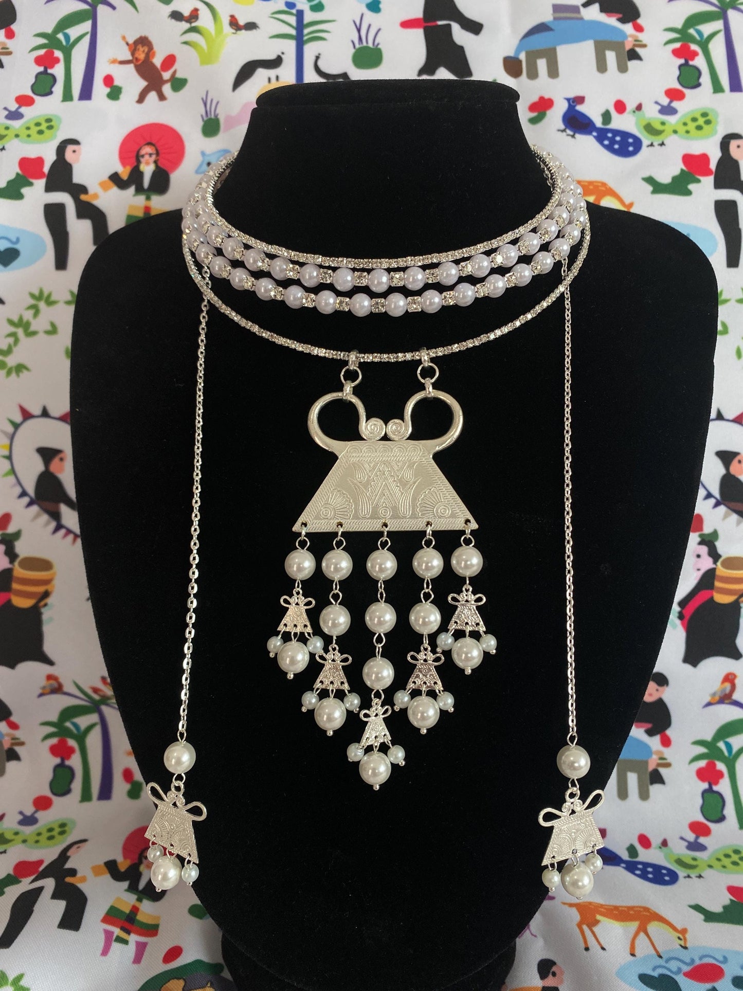 Rhinestone Choker RSN431