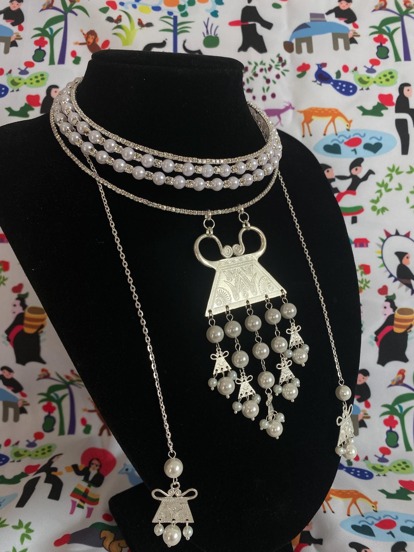 Rhinestone Choker RSN431