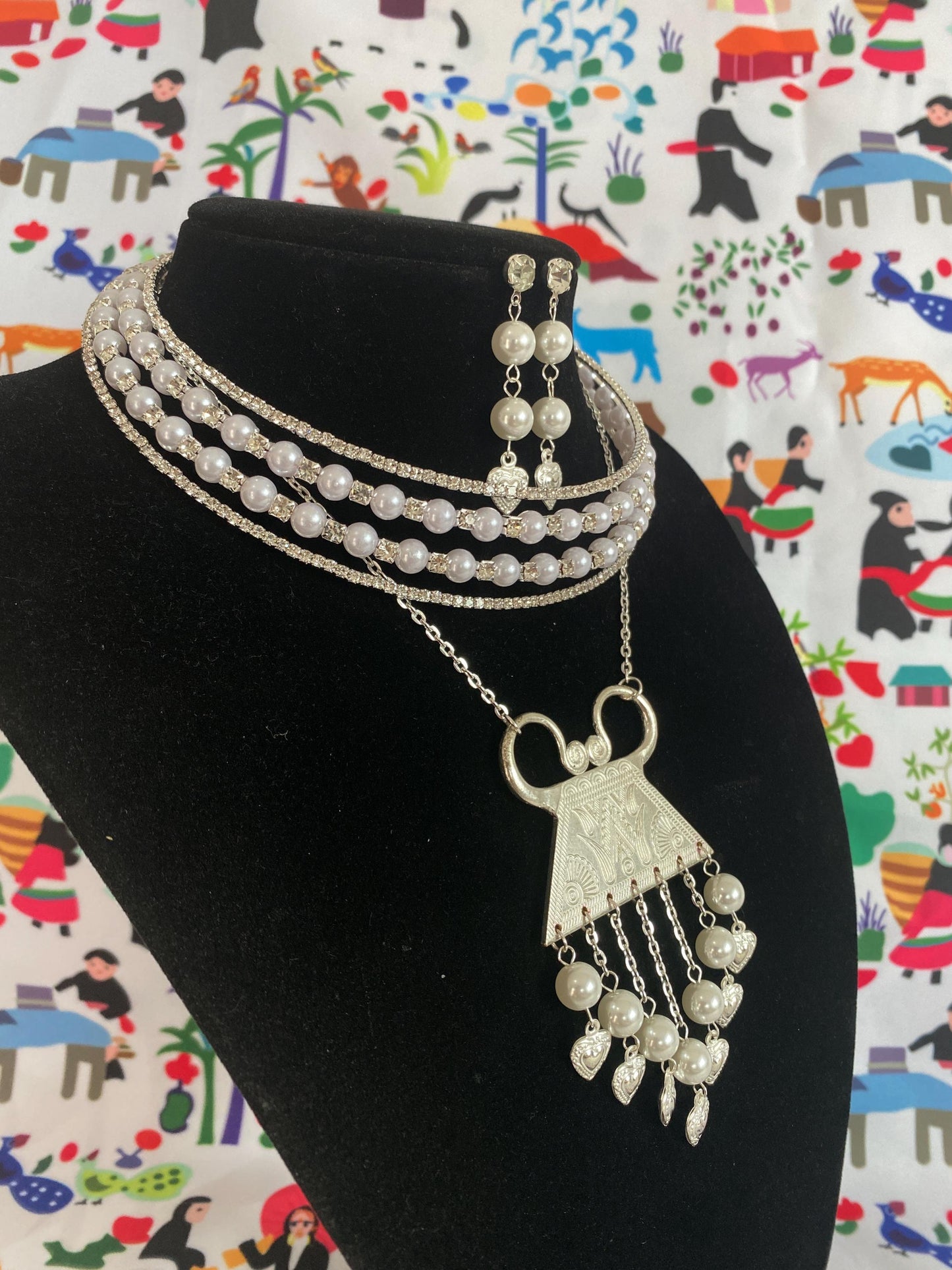 Rhinestone Choker RSN432