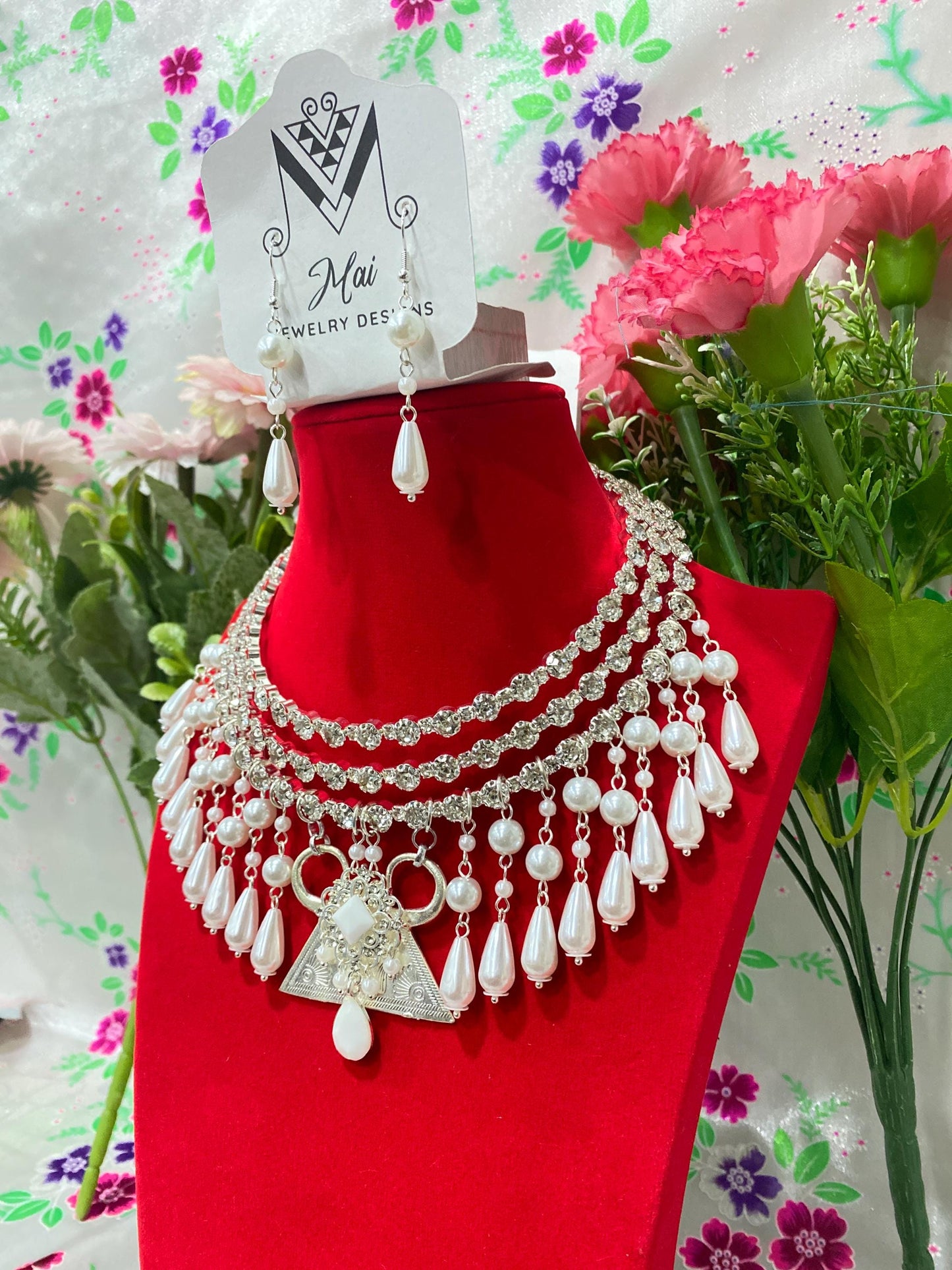 Rhinestone Choker RSN0824005