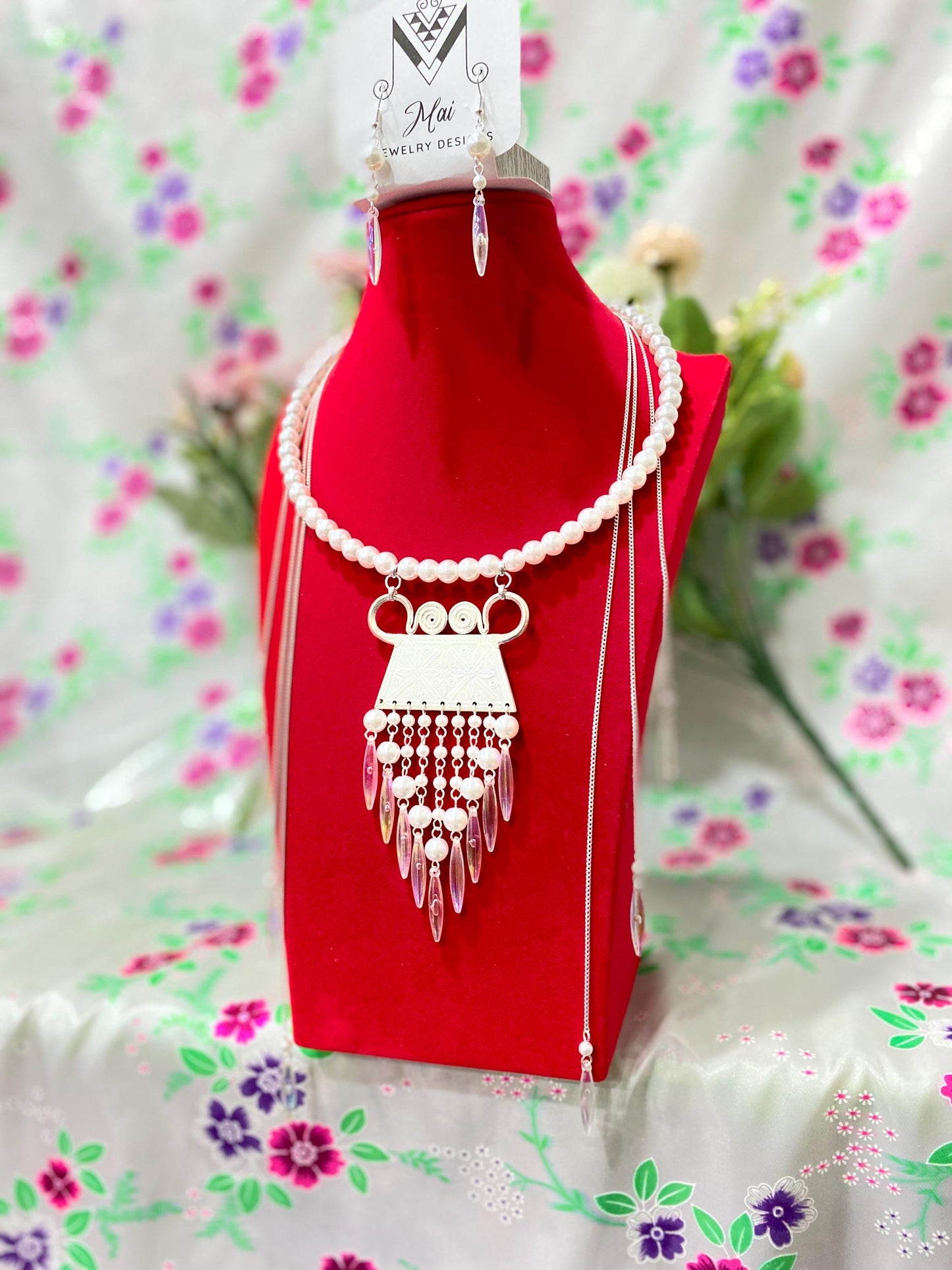 Glass Pearl Choker GPN1124003