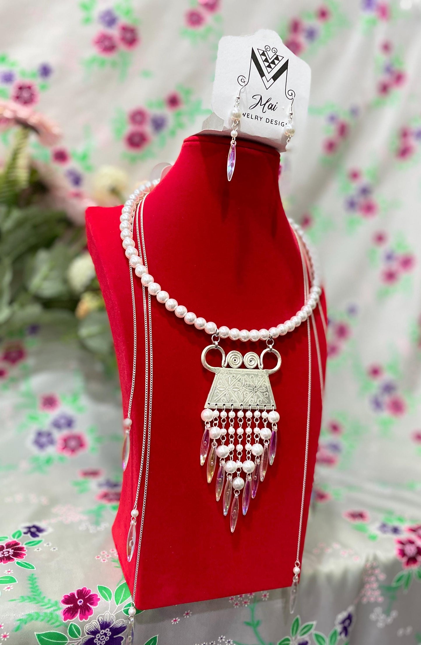 Glass Pearl Choker GPN1124003