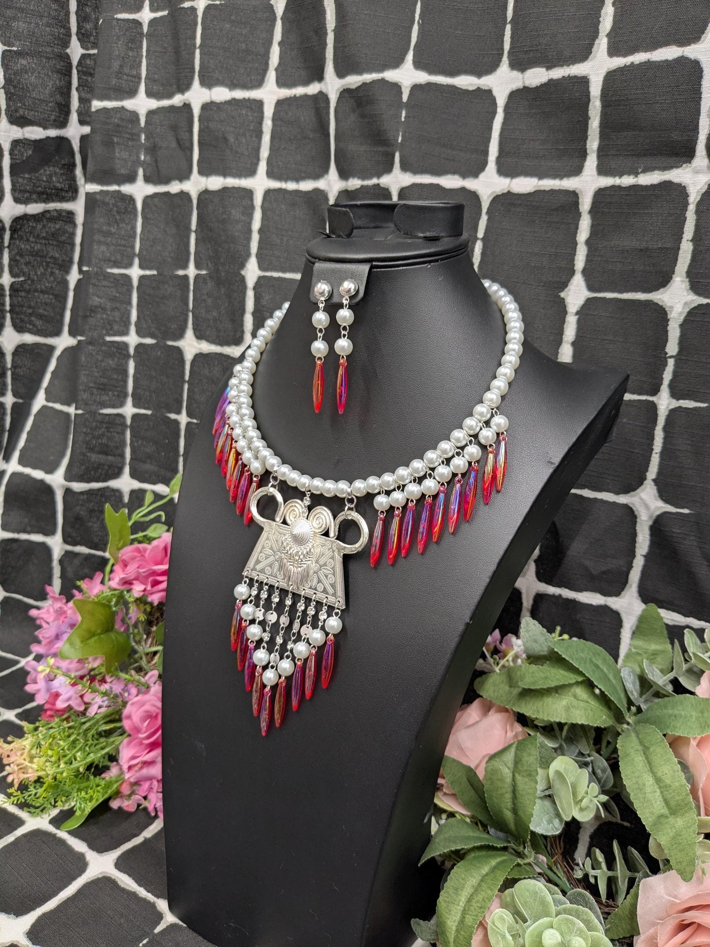 Glass Pearl Choker GPN0225003