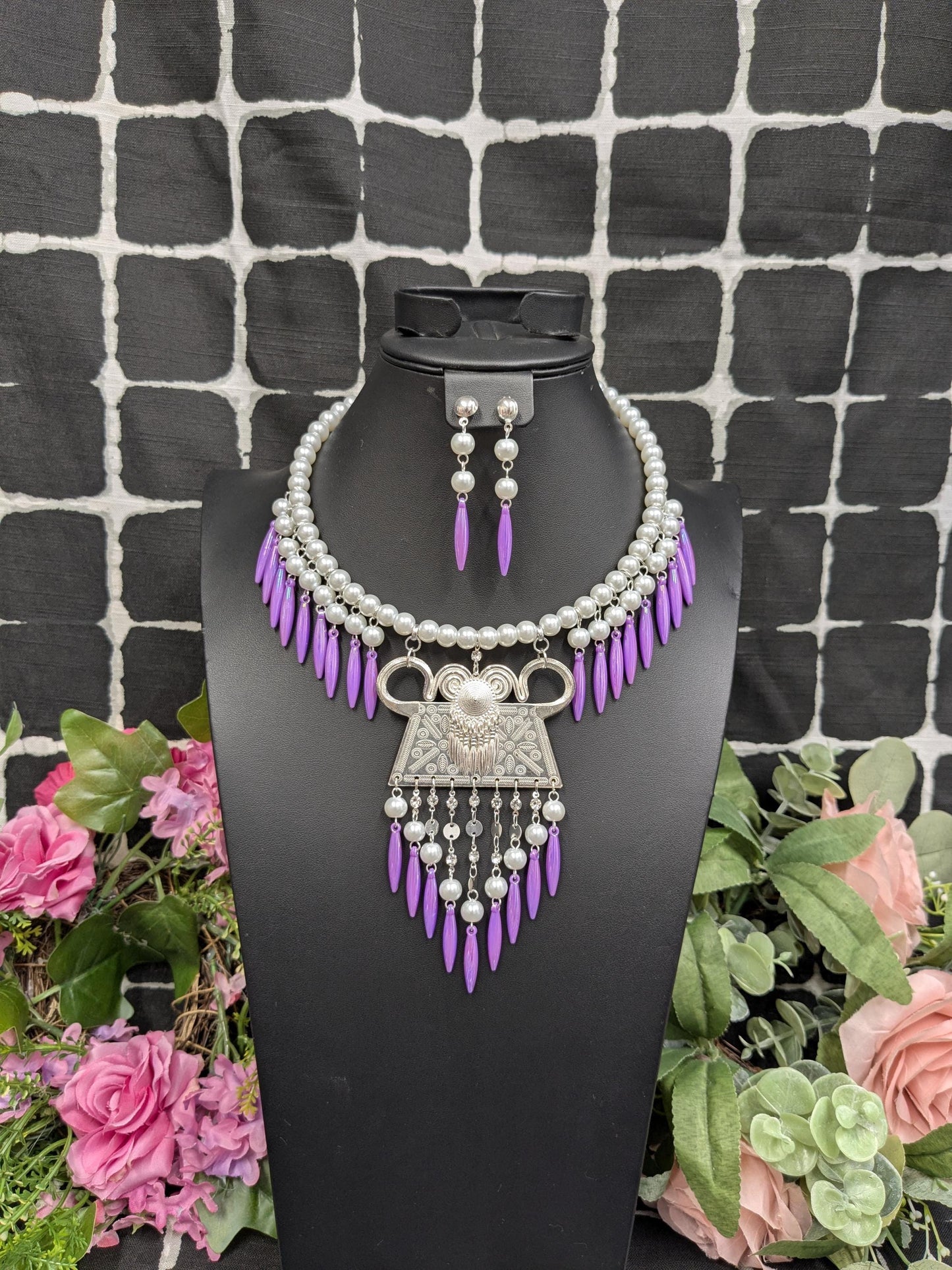 Glass Pearl Choker GPN0225001