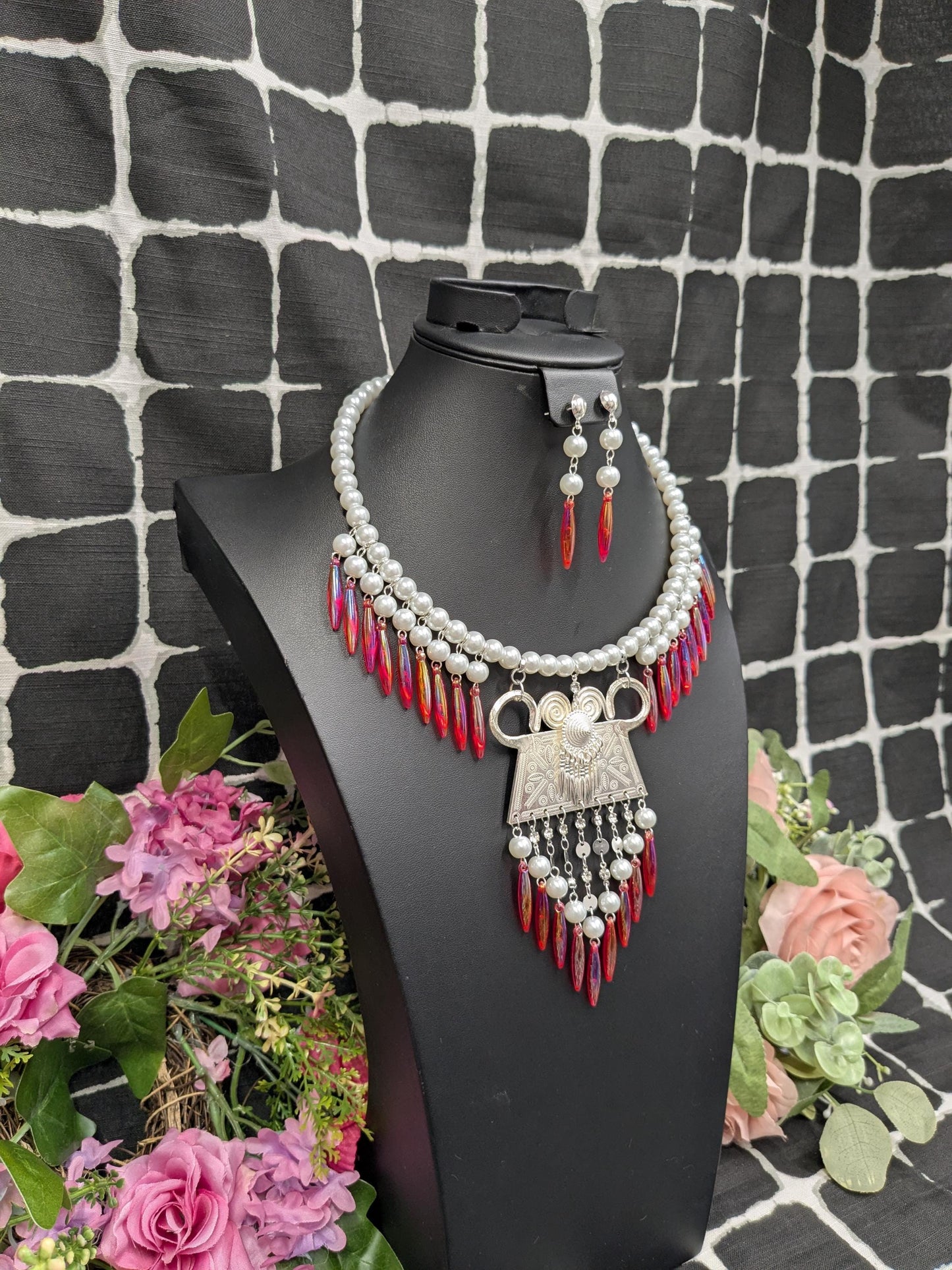 Glass Pearl Choker GPN0225003